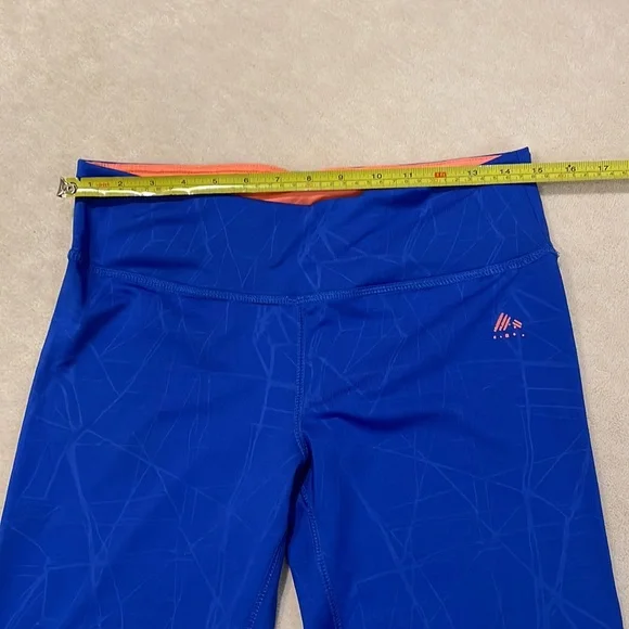 RBX Blue Cropped Leggings in size Large - Picture 2 of 7